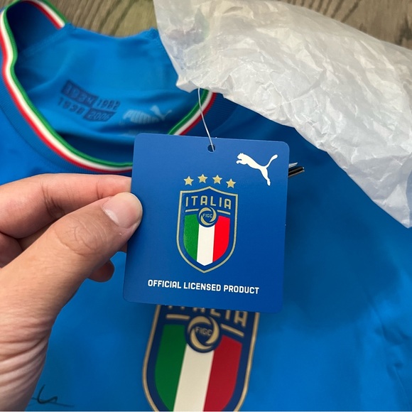 Italy Boxed Authentic Jersey 2022/2023 Insigne Autograph - Picture 6 of 8